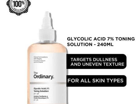 The Ordinary Glycolic Acid 7% Toning Solution - 240ml Cheap