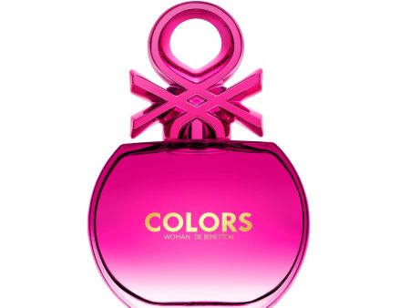 Benetton Colors Pink Eau De Toilette For Women 80ML Discount