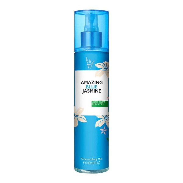 Benetton Amazing Blue Jasmine Body Mist 236ML Online Sale