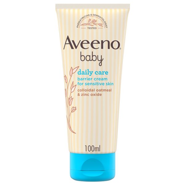 Aveeno Baby Barrier Nappy Cream Daily Care  Sensitive Skin- 100ml For Discount