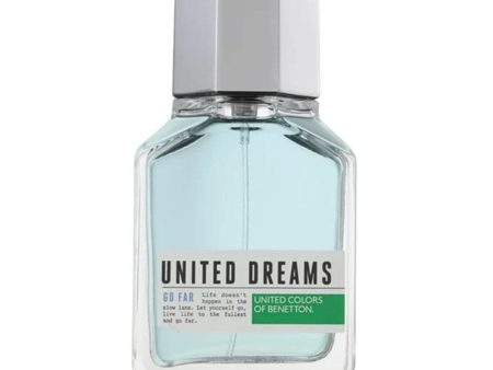 Benetton United Dreams Go Far Eau De Toilette Spray For Men 100ml Supply