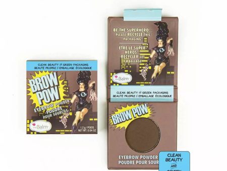 The Balm Brow Pow®- Eyebrow Powder | Dark Brown Hot on Sale