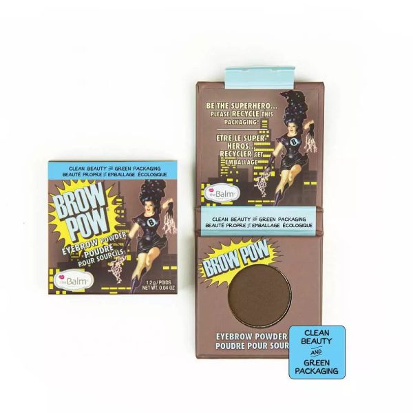 The Balm Brow Pow®- Eyebrow Powder | Dark Brown Hot on Sale