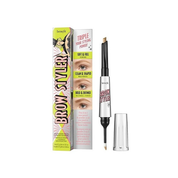 Benefit Brow Styler Multitasking Pencil & Powder 5 Warm Black-Brown Fashion