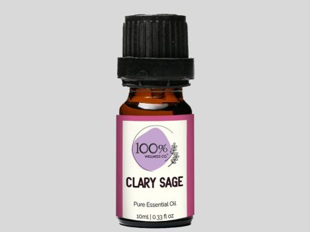 100% Wellness Co Clary Sage Essential Oil For Sale