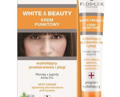 Floslek White & Beauty Spot Cream Lightening Discolouration And Freckles 20 Ml Sale