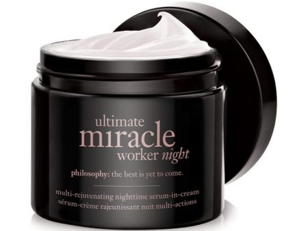 Philosophy Ultimat Miracle Worker Night Serum-In-Cream 7Ml Hot on Sale