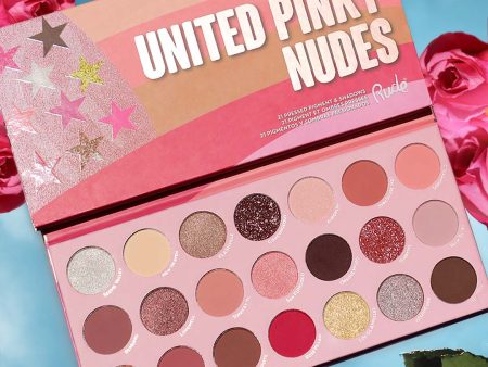 Rude United 21 Pressed Pigment & Shadows Palette Fashion