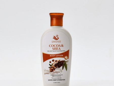 Swansi Cocoa & Shea Body Lotion 200ml Fashion