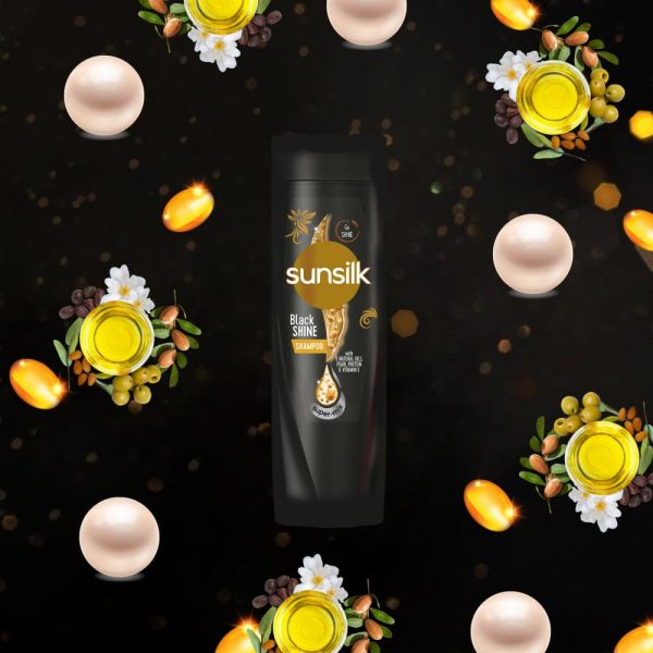 Sunsilk Black Shine Shampoo - 360ML Online Sale