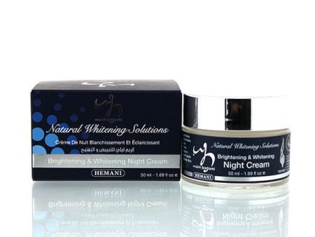 Hemani Natural Whitening Solutions Brightening And Whitening Night Cream For Cheap