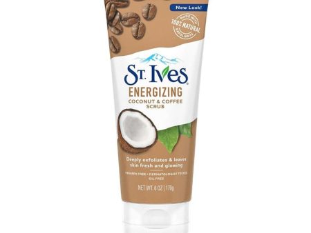 St Ives Energizing Coconut & Coffee Face Scrub 170 Gm Supply