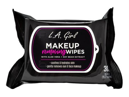 LA Girl Makeup Remover Wipes on Sale