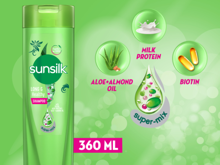 Sunsilk Long & Healthy Shampoo - 360ML Sale