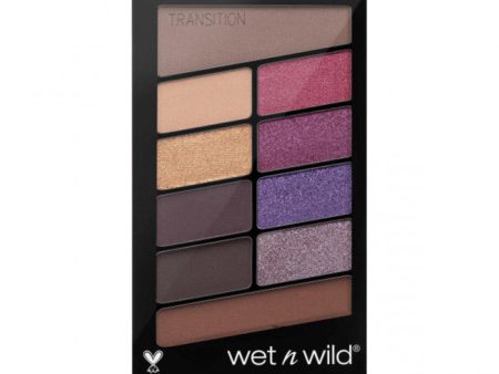 Wet n Wild Color Icon Eyeshadow 10 Pan Palette V.I.P  Purple Cheap