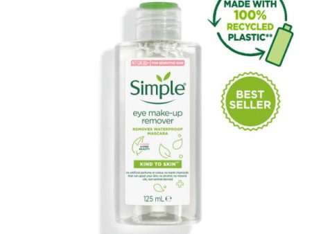 Simple Eye Makeup Remover 125Ml Fashion