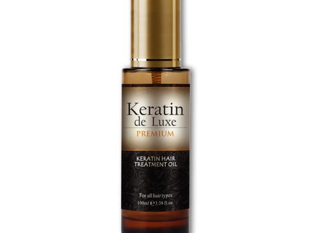 Keratin Deluxe Keratin Hair Treatment Oil 100ml Discount