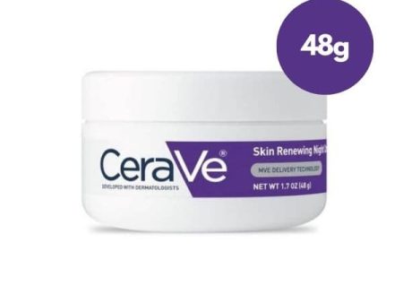 CeraVe Skin Renewing Night Cream - 48g Supply