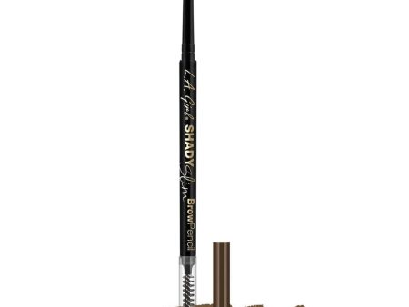 LA Girl Shady Slim Brow Pencil - Warm Brown For Cheap