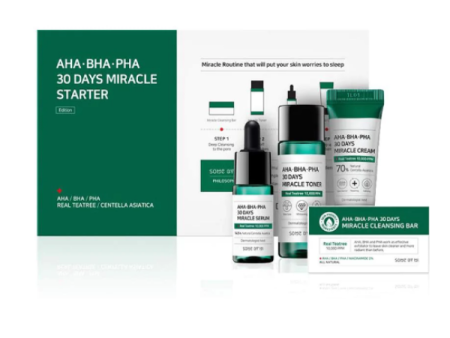 Some By Mi AHA BHA PHA 30 Days Miracle Face Serum Starter Kit - 90gm Fashion