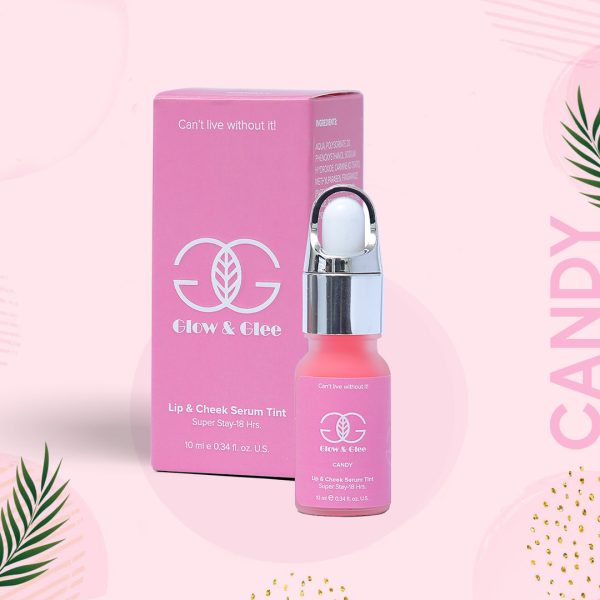 Glow & Glee Lip & Cheek Serum Tint Candy 10Ml For Discount